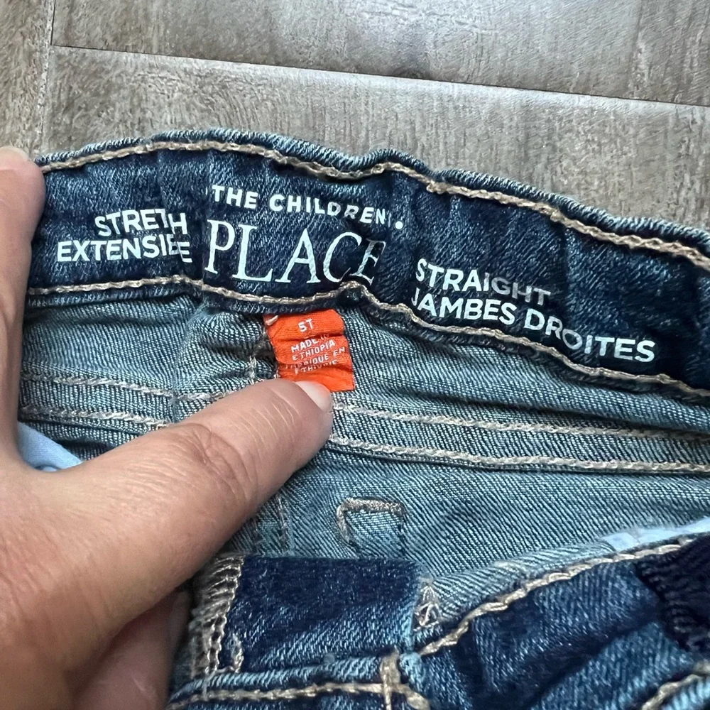 The Children's Place Blue Stretch Jeans size 5